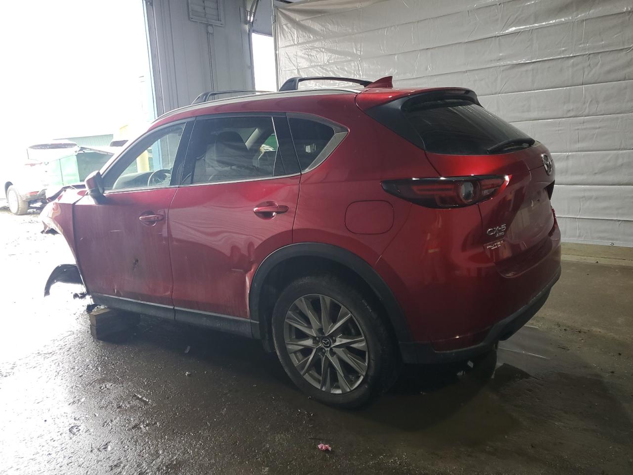 2021 Mazda CX-5 VIN JM3KFBDM8M0434857 Copart auction photo, front end / minor dent/scratches damage thumbnail 2