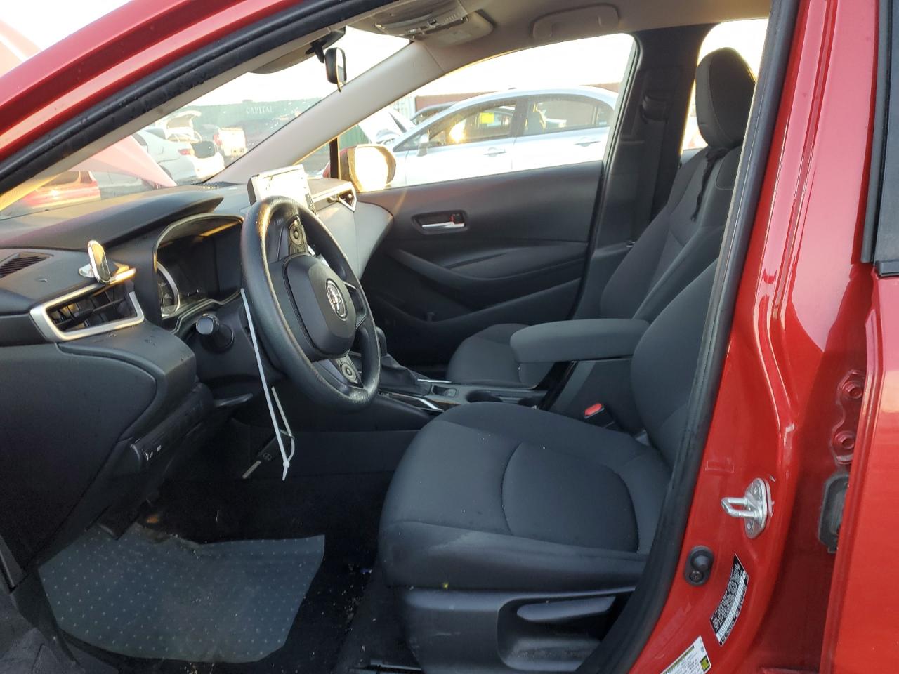 2020 Toyota Corolla VIN 5YFEPRAE6LP062870 Copart auction photo, front end / side damage thumbnail 7