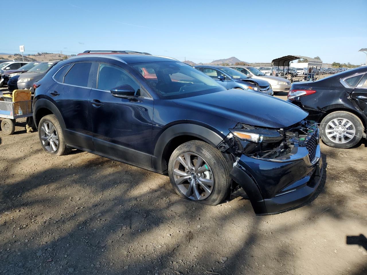 2024 Mazda CX-30 VIN 3MVDMBCM2RM707657 Copart auction photo, front end damage thumbnail 4