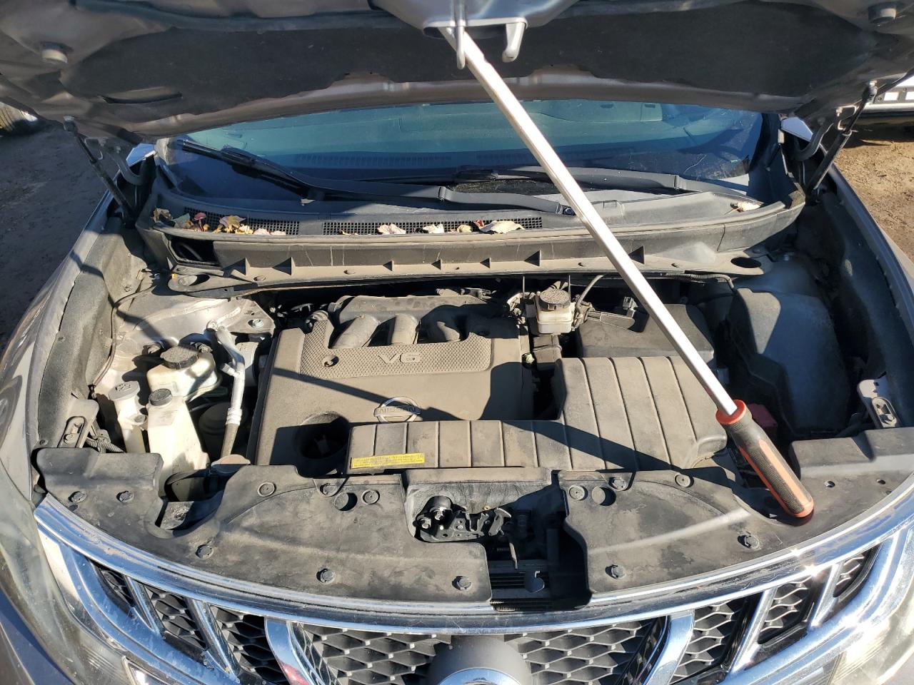2012 Nissan Murano VIN JN8AZ1MW0CW234658 Copart auction photo, hail damage thumbnail 12