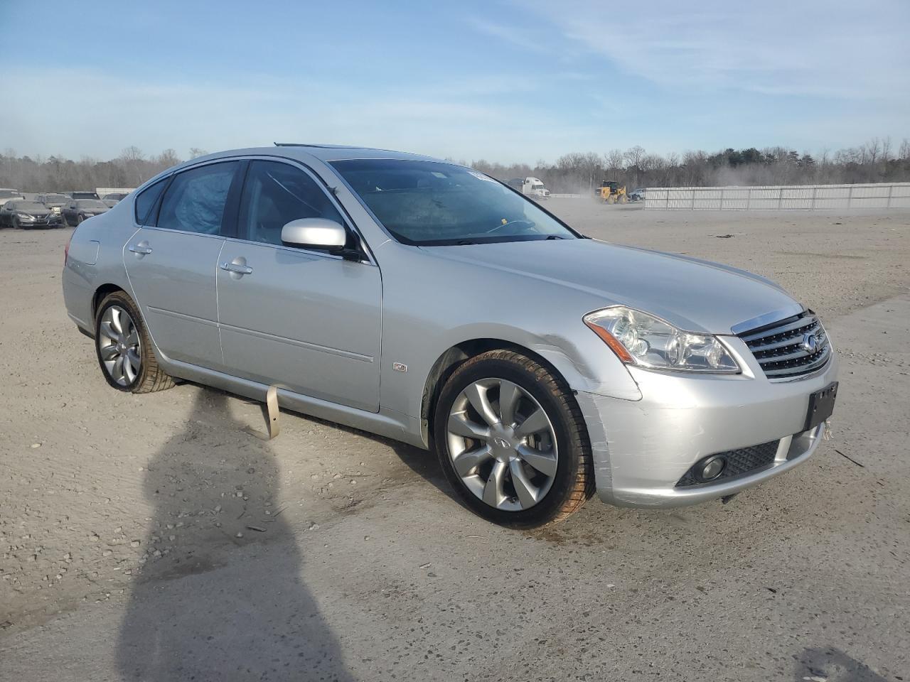 2007 Infiniti M VIN JNKAY01E67M300957 Copart auction photo, all over damage thumbnail 4