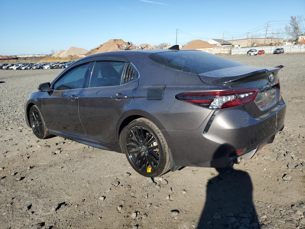 2022 Toyota Camry VIN 4T1K61BK0NU062313 Copart auction photo, side damage thumbnail 2