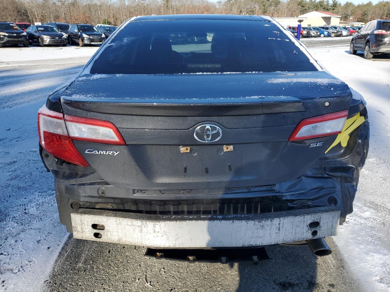 2012 Toyota Camry VIN 4T1BF1FK4CU012117 Copart auction photo, rear end / minor dent/scratches damage thumbnail 6
