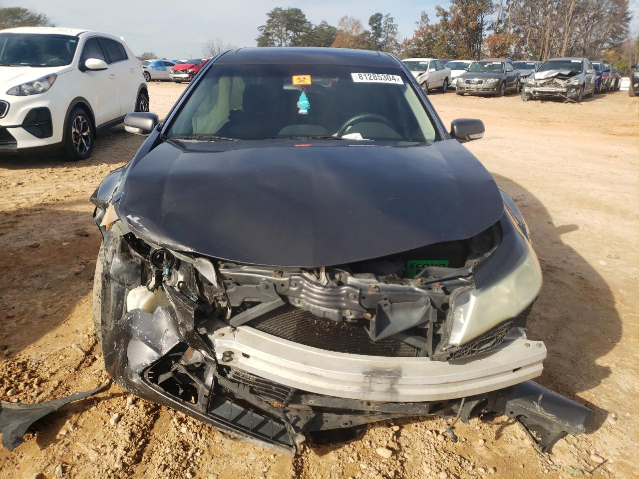 2010 Acura TL VIN 19UUA9F52AA002738 Copart auction photo, front end damage thumbnail 5