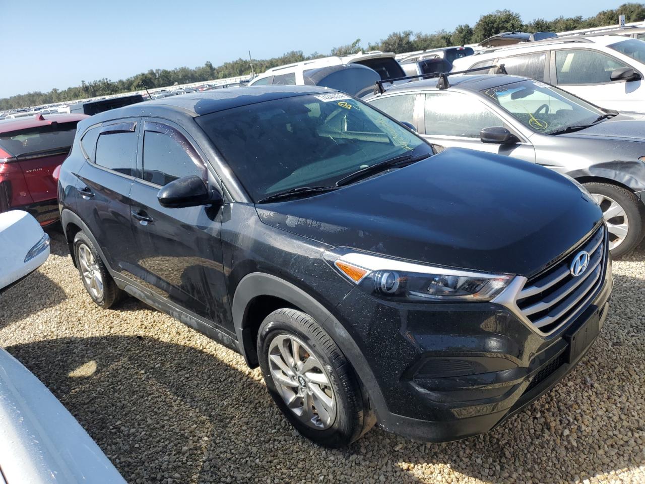 2017 Hyundai Tucson VIN KM8J23A41HU379298 Copart auction photo, water/flood damage thumbnail 4