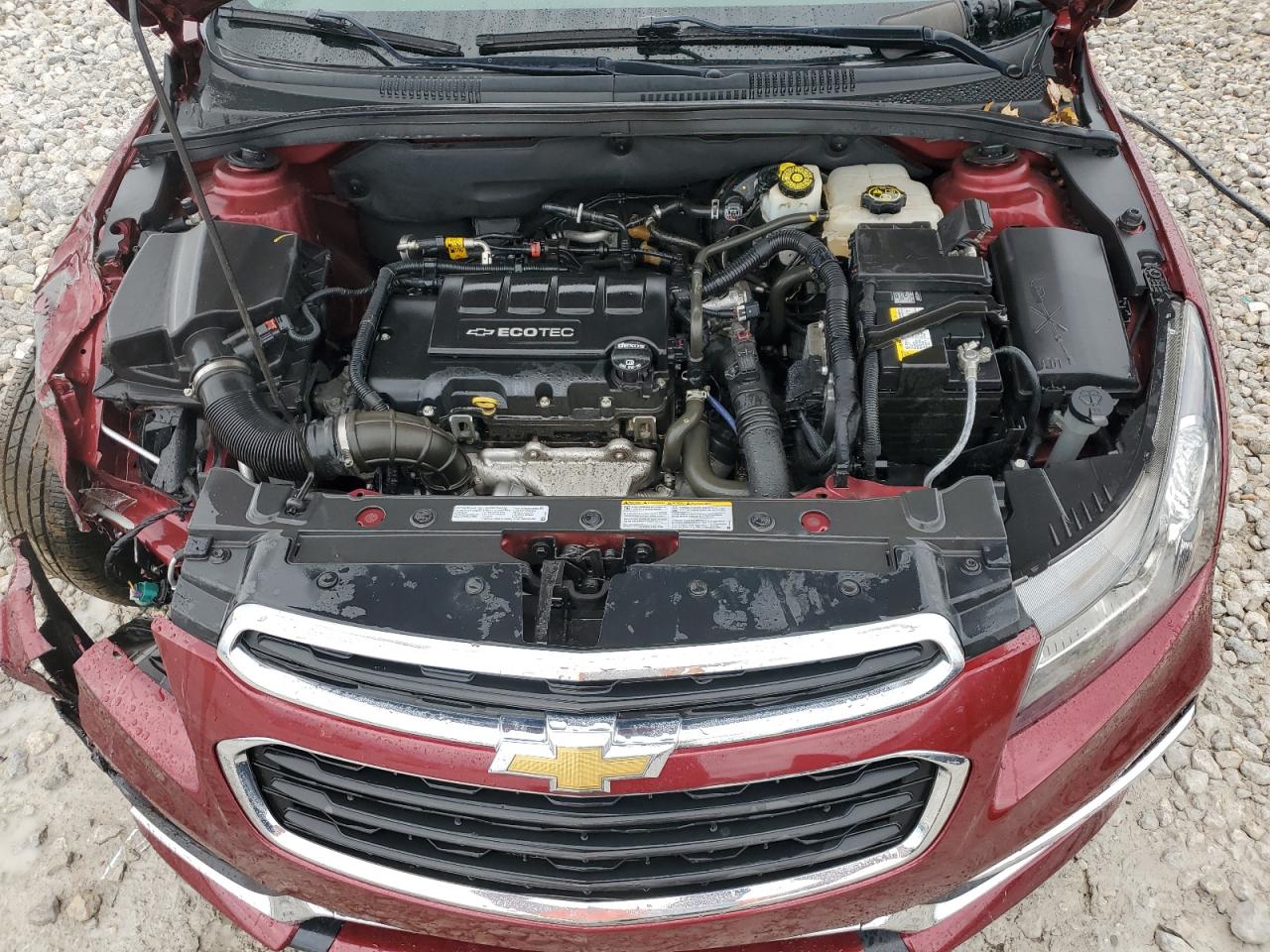 2015 Chevrolet Cruze VIN 1G1PC5SB0F7179084 Copart auction photo, front end / side damage thumbnail 11