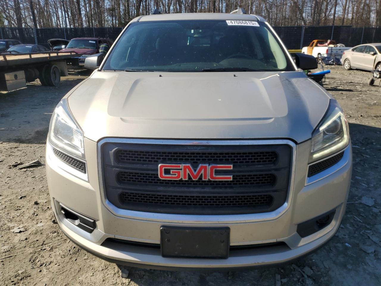 2014 GMC Acadia VIN 1GKKRPKDXEJ175059 Copart auction photo, rear end damage thumbnail 5