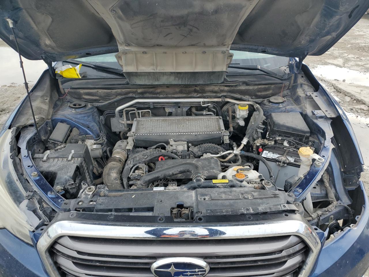 2019 Subaru Ascent VIN 4S4WMAFD3K3452276 Copart auction photo, side / front end damage thumbnail 14
