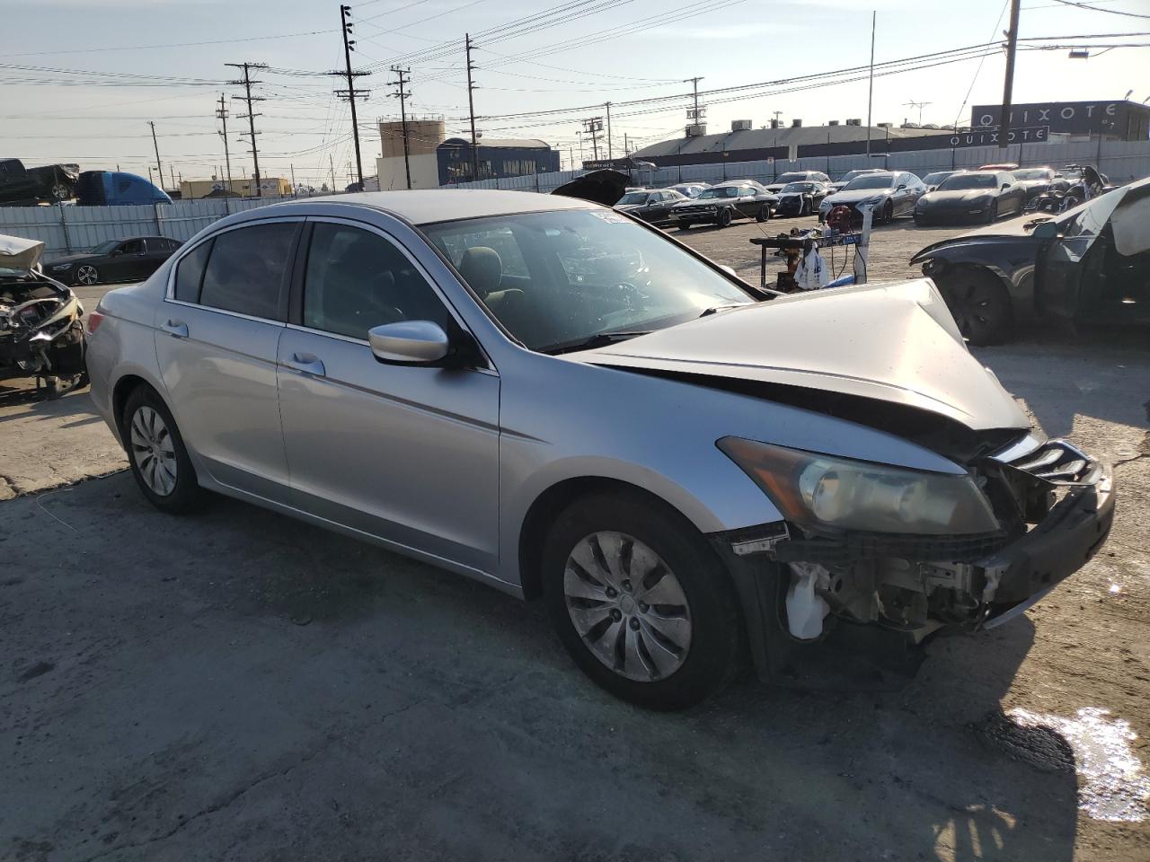 2011 Honda Accord VIN 1HGCP2F33BA014267 Copart auction photo, front end damage thumbnail 4