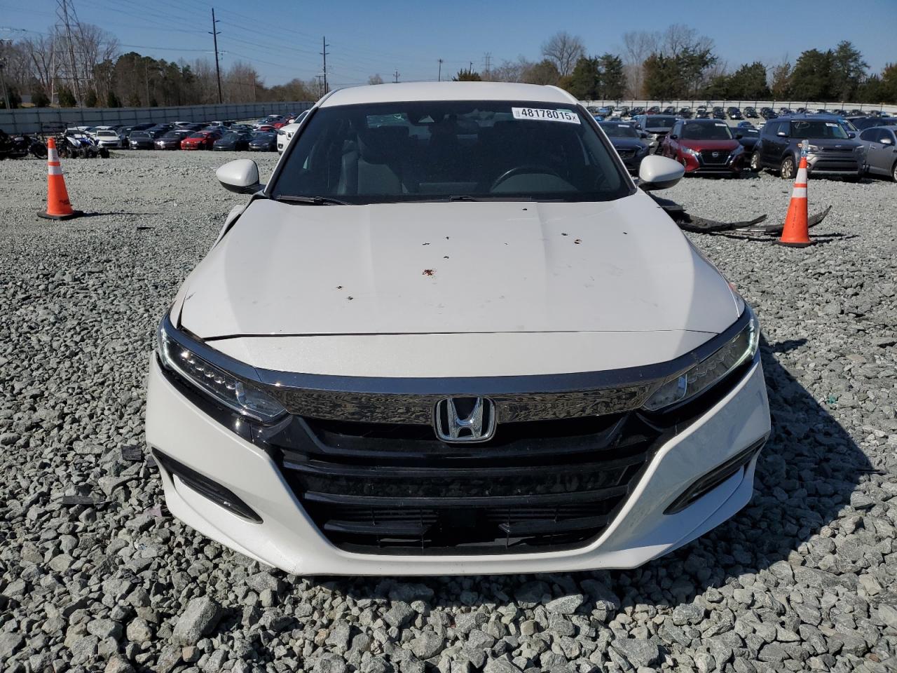 2019 Honda Accord VIN 1HGCV1F37KA112931 Copart auction photo, front end damage thumbnail 5