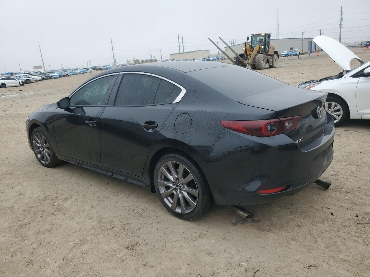 2023 Mazda 3 VIN 3MZBPABM5PM377535 Copart auction photo, side / undercarriage damage thumbnail 2