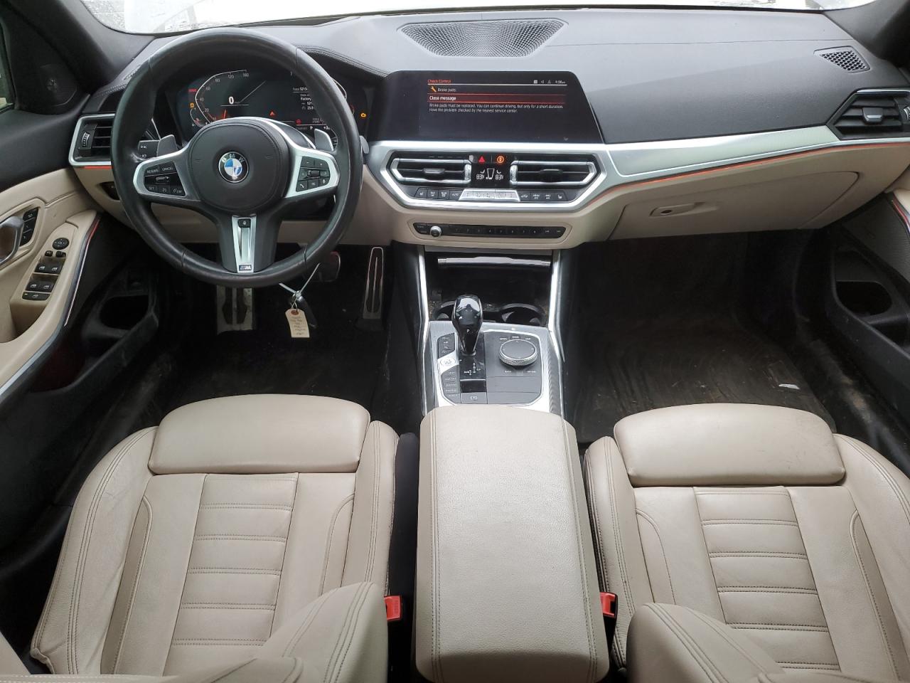 2020 BMW 3er VIN 3MW5R7J04L8B46248 Copart auction photo, mechanical damage thumbnail 8