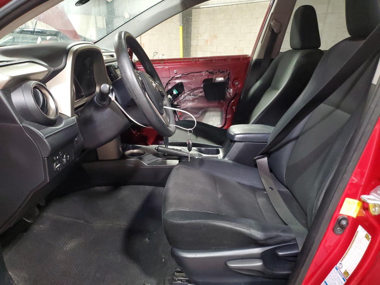 2014 Toyota RAV 4 VIN JTMBFREV0ED049442 Copart auction photo, front end / side damage thumbnail 7