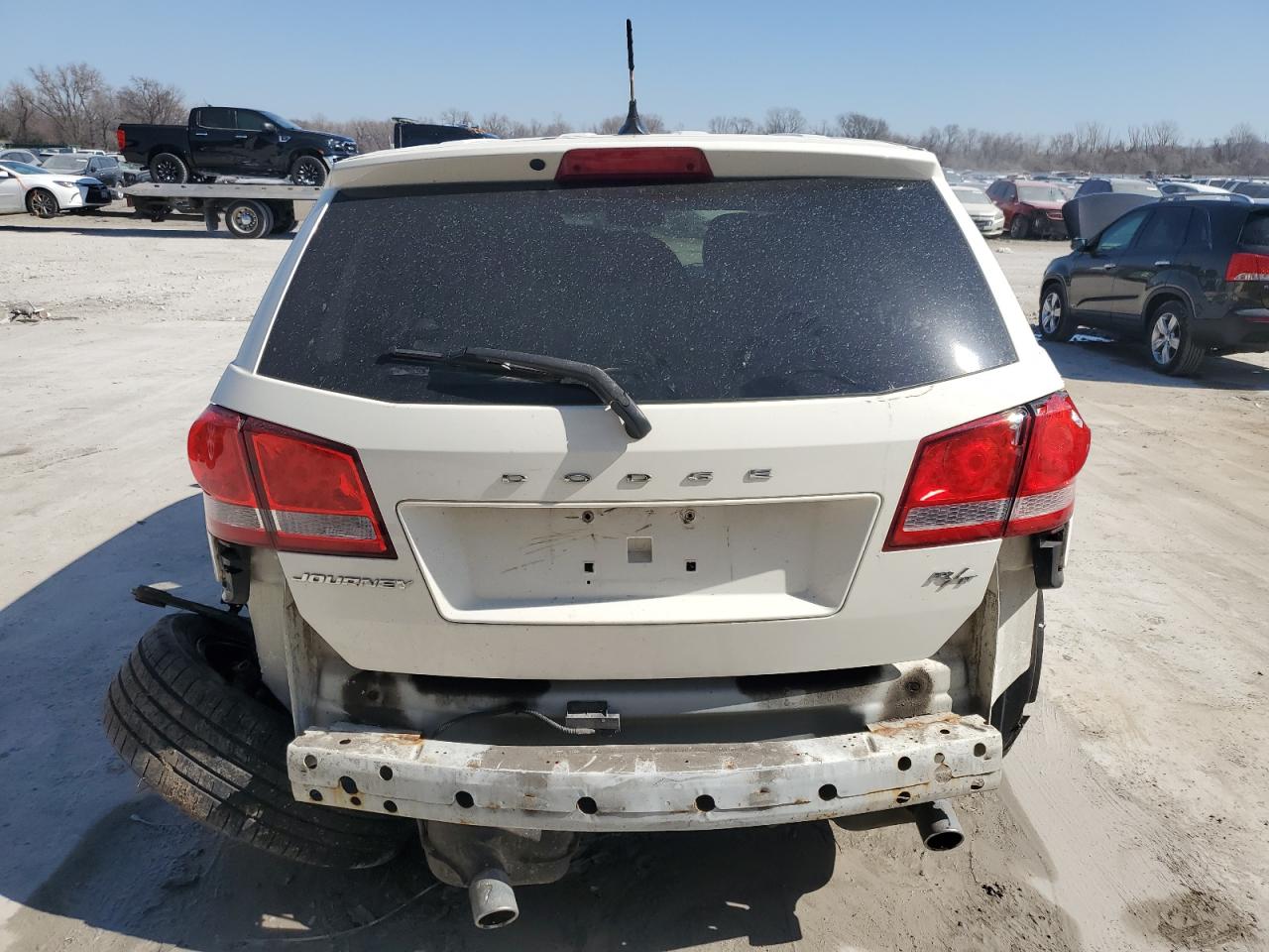 2014 Dodge Journey VIN 3C4PDCEG2ET264440 Copart auction photo, rear end / side damage thumbnail 6