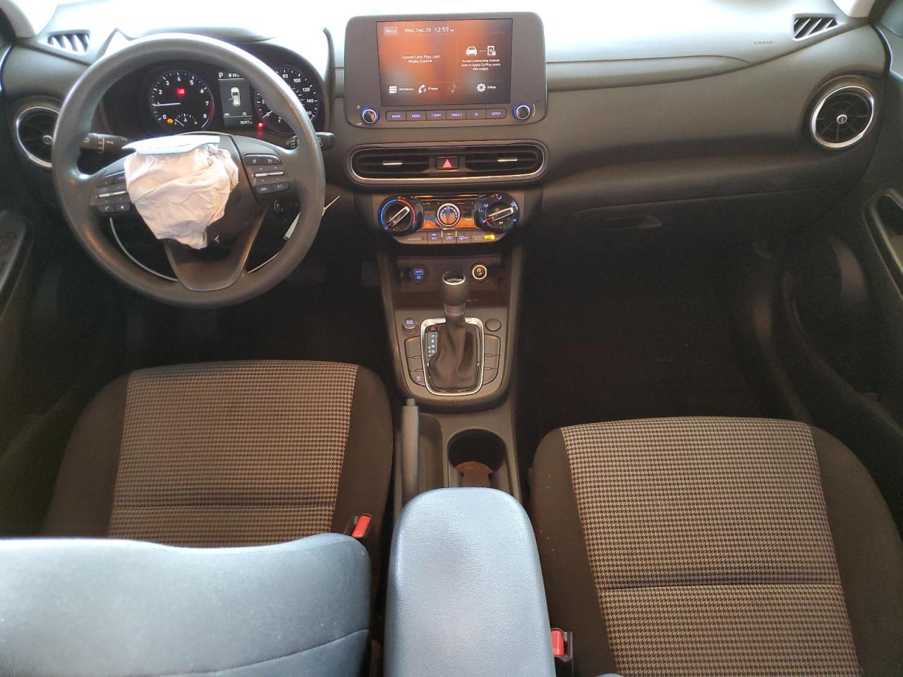 2023 Hyundai Kona VIN KM8K22AB3PU036410 Copart auction photo, front end / frame damage damage thumbnail 8