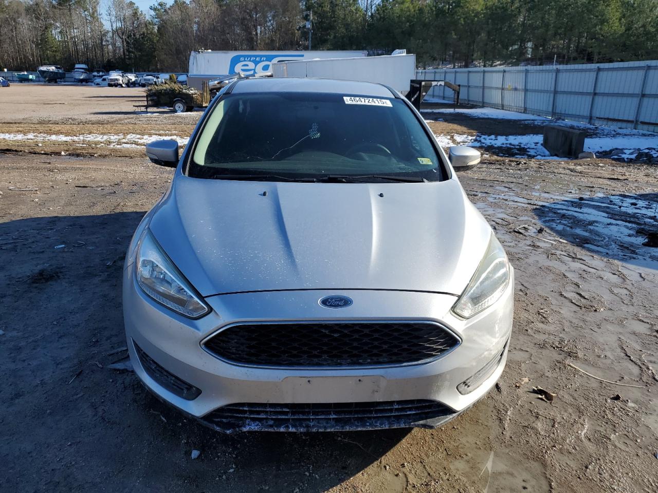 2016 Ford Focus VIN 1FADP3F2XGL399943 Copart auction photo, front end / side damage thumbnail 5