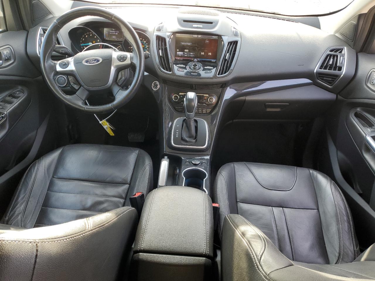 2013 Ford Escape VIN 1FMCU9J91DUB42936 Copart auction photo, side / front end damage thumbnail 8