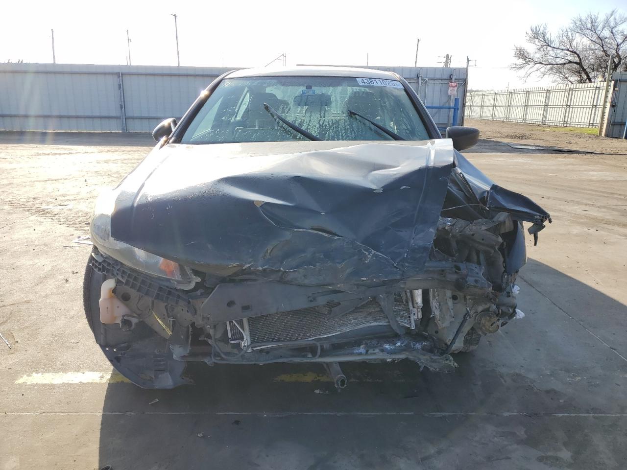 2011 Honda Accord VIN 1HGCP2F69BA113699 Copart auction photo, front end / side damage thumbnail 5