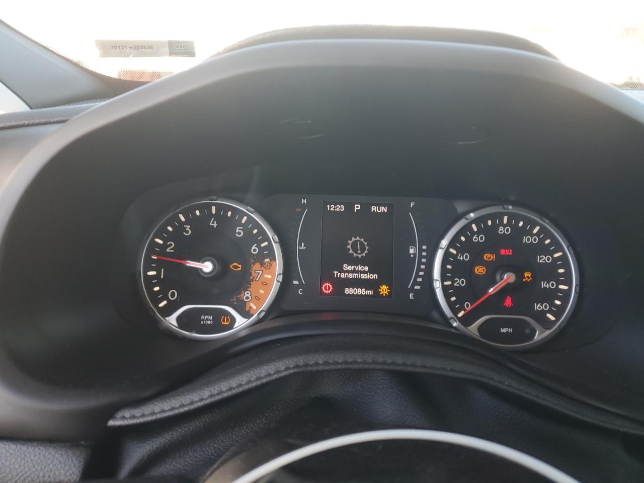 2018 Jeep Renegade VIN ZACCJBBB9JPH27864 Copart auction photo, front end damage thumbnail 9