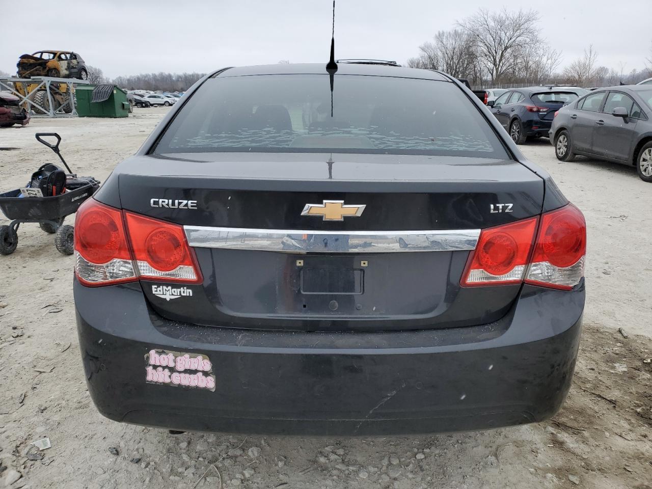 2011 Chevrolet Cruze VIN 1G1PH5S93B7239478 Copart auction photo, front end / minor dent/scratches damage thumbnail 6