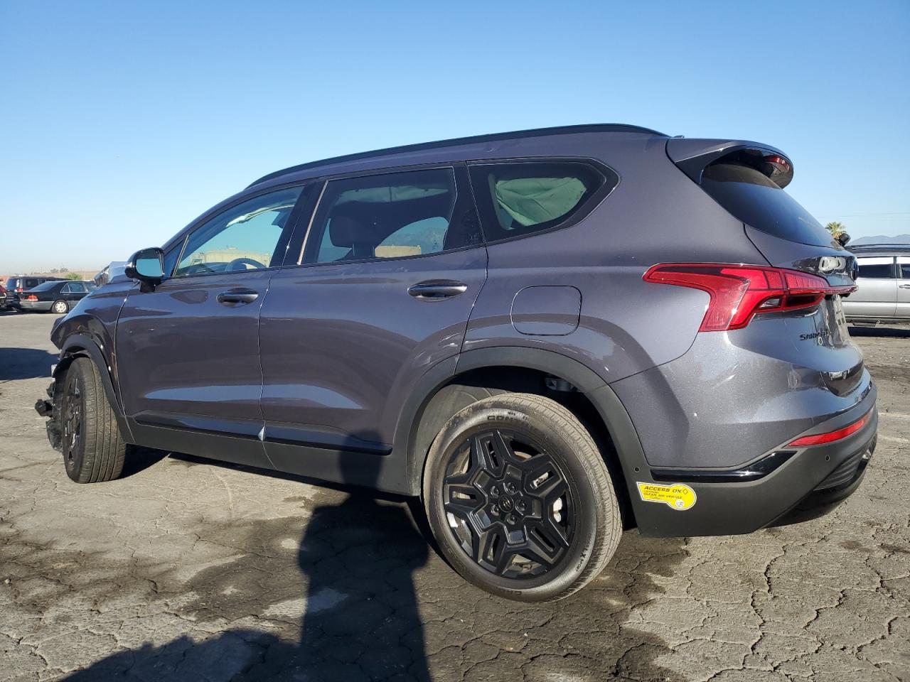 2022 Hyundai Santa Fe VIN KM8S7DA22NU051247 Copart auction photo, front end damage thumbnail 2