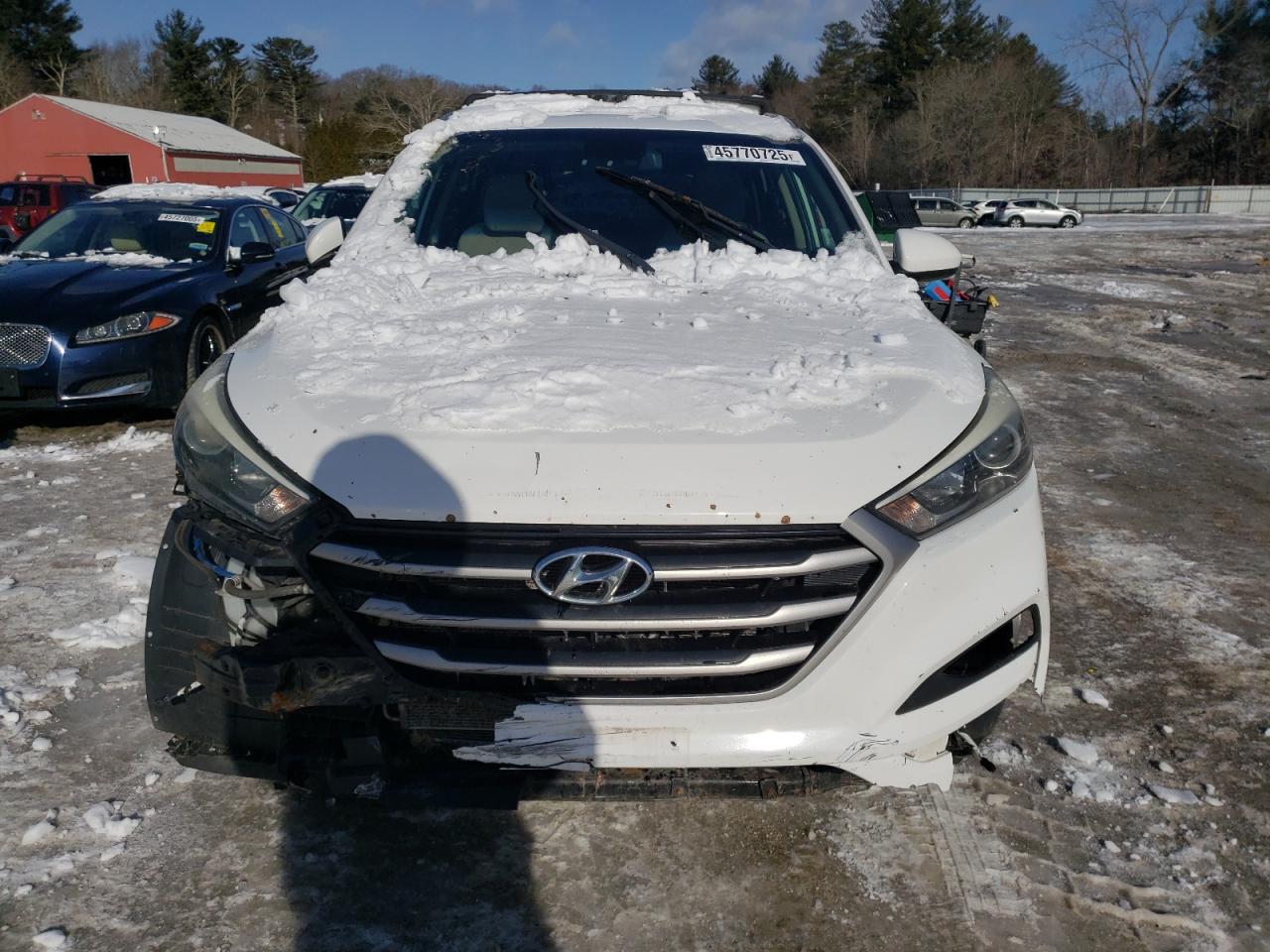 2017 Hyundai Tucson VIN KM8J3CA47HU271233 Copart auction photo, front end / rear end damage thumbnail 5