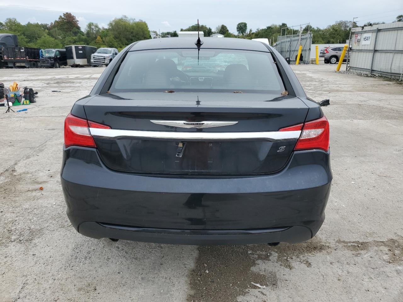 2012 Chrysler 200 VIN 1C3CCBBG5CN296932 Copart auction photo, all over damage thumbnail 6