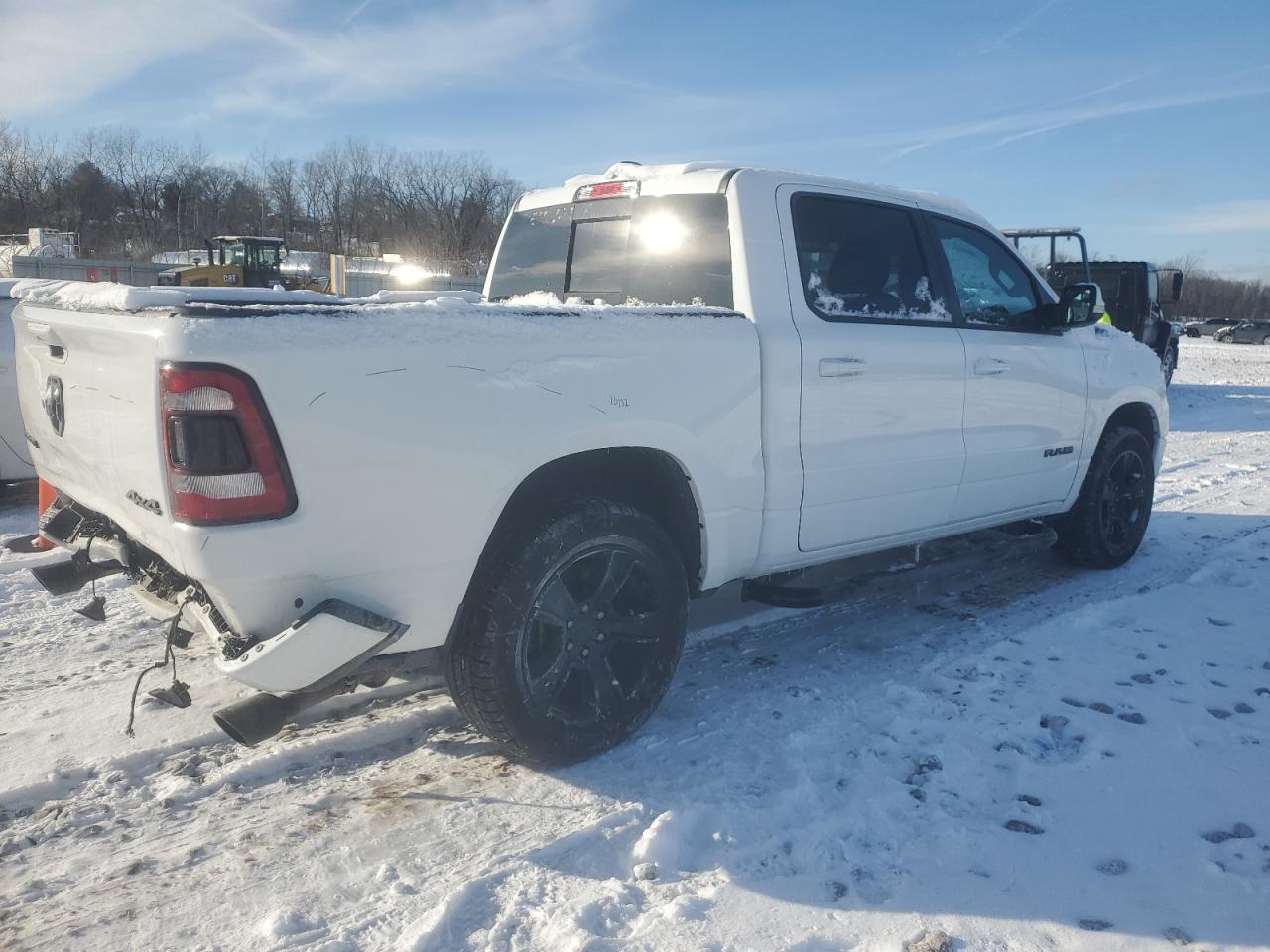 2020 RAM 1500 VIN 1C6SRFFT3LN247126 Copart auction photo, rear end / front end damage thumbnail 3