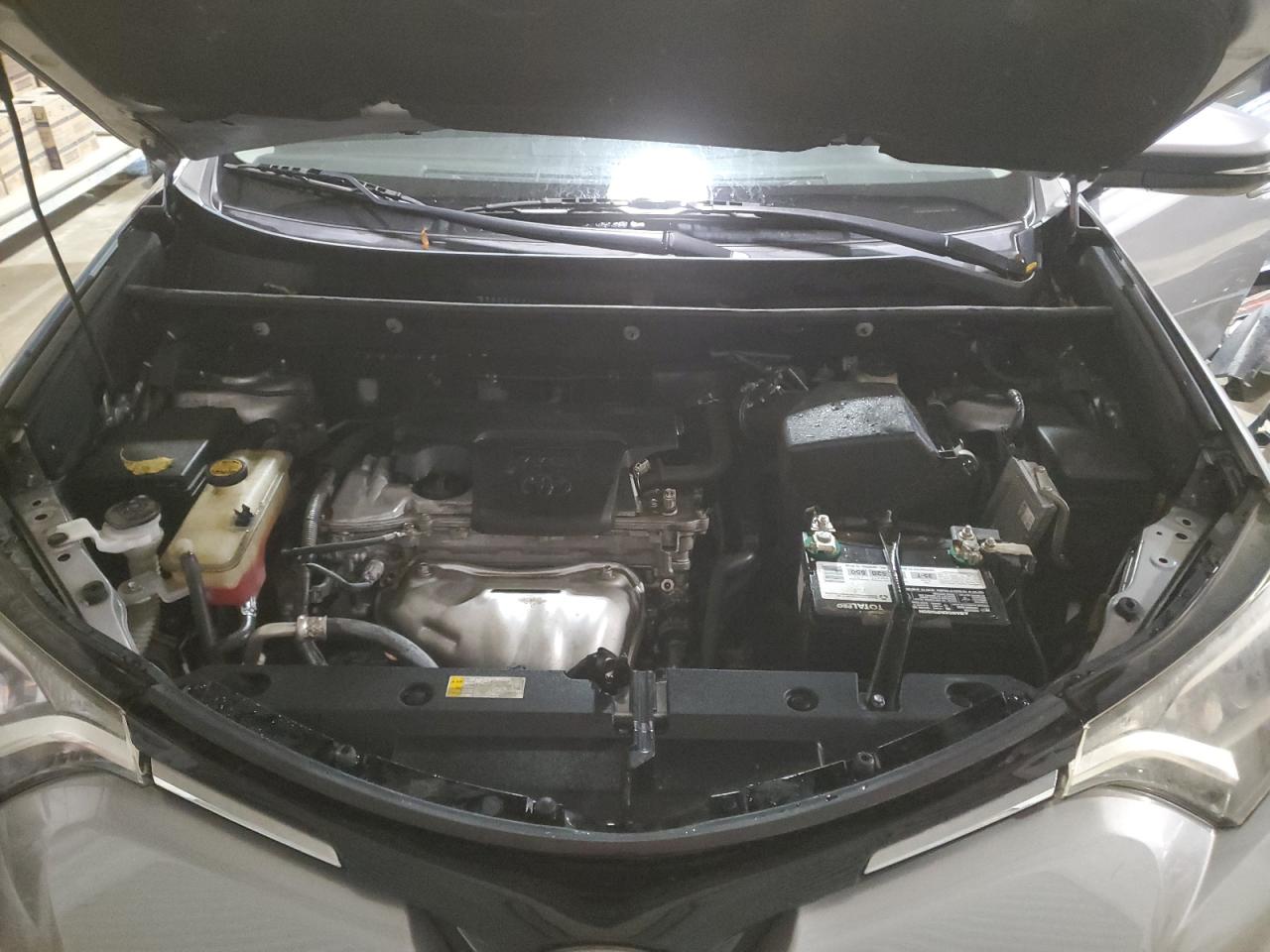 2018 Toyota RAV 4 VIN 2T3WFREVXJW493796 Copart auction photo, rear end / stripped damage thumbnail 12