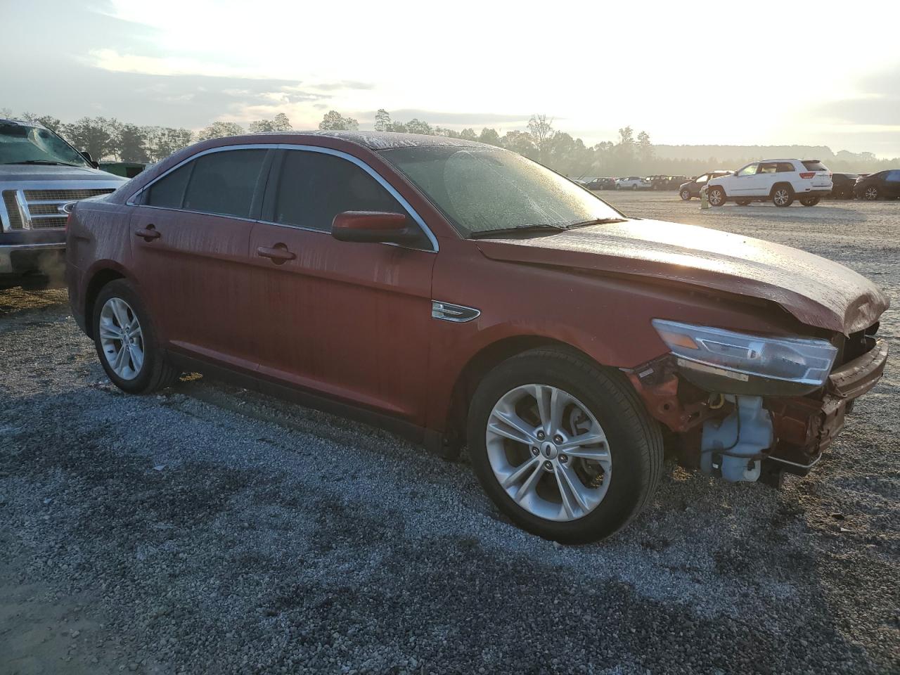 2014 Ford Taurus VIN 1FAHP2E87EG149793 Copart auction photo, front end damage thumbnail 4