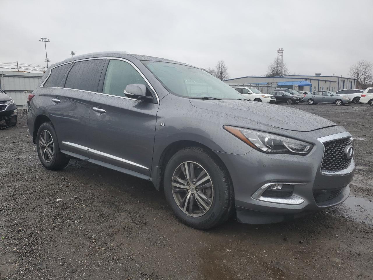 2017 Infiniti QX60 VIN 5N1DL0MMXHC501327 Copart auction photo, front end / undercarriage damage thumbnail 4