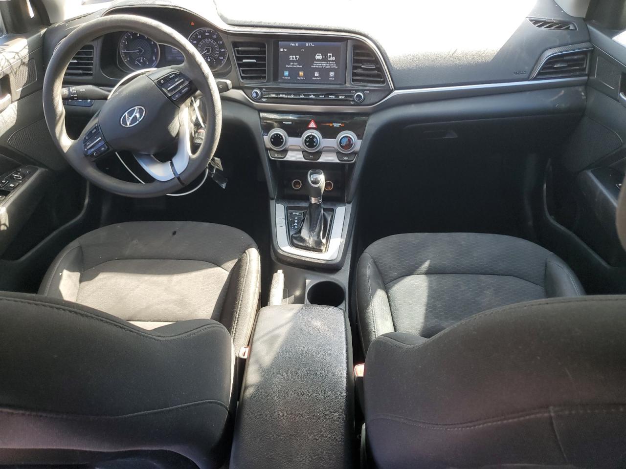 2019 Hyundai Elantra VIN 5NPD84LF1KH413326 Copart auction photo, front end / side damage thumbnail 8