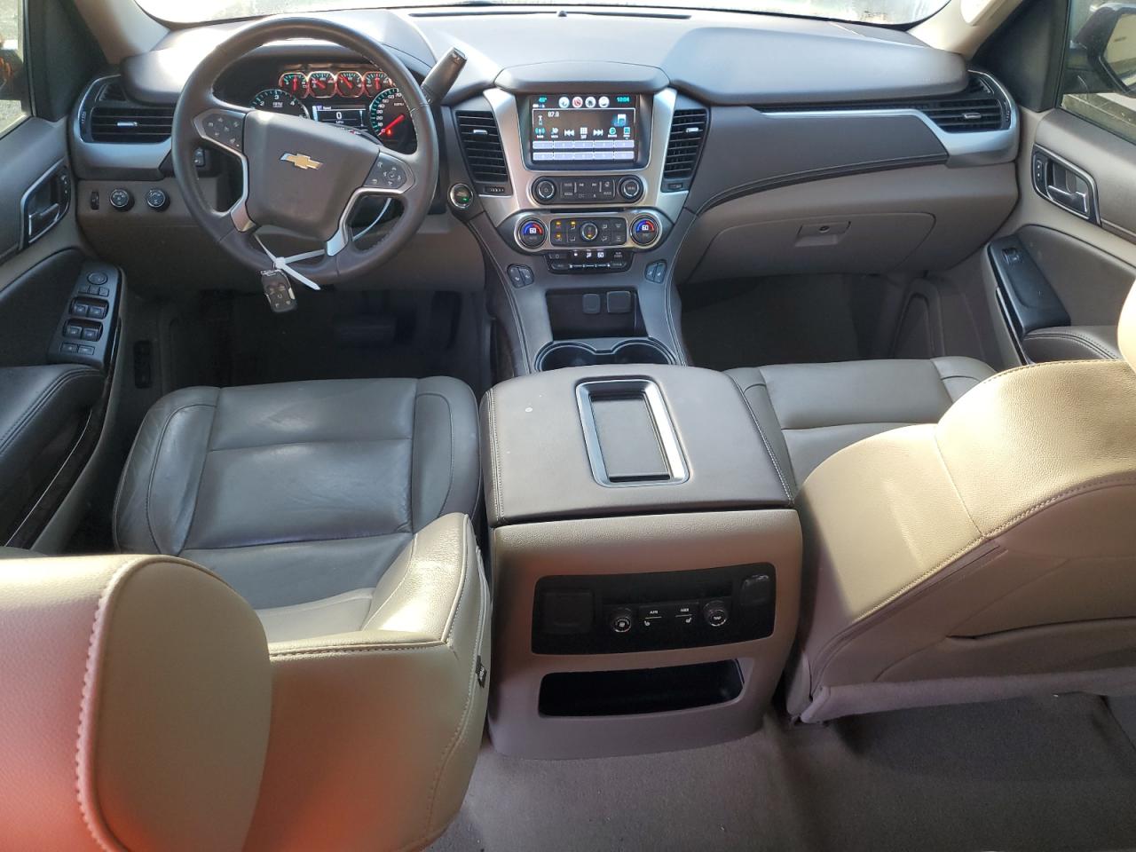 2018 Chevrolet Tahoe VIN 1GNSKBKC9JR183778 Copart auction photo, front end damage thumbnail 8
