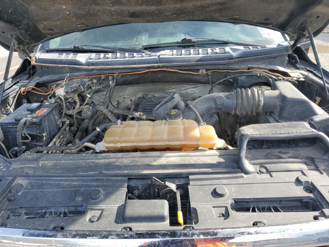 2015 Ford F-150 VIN 1FTEW1EF7FFA27922 Copart auction photo, all over damage thumbnail 12