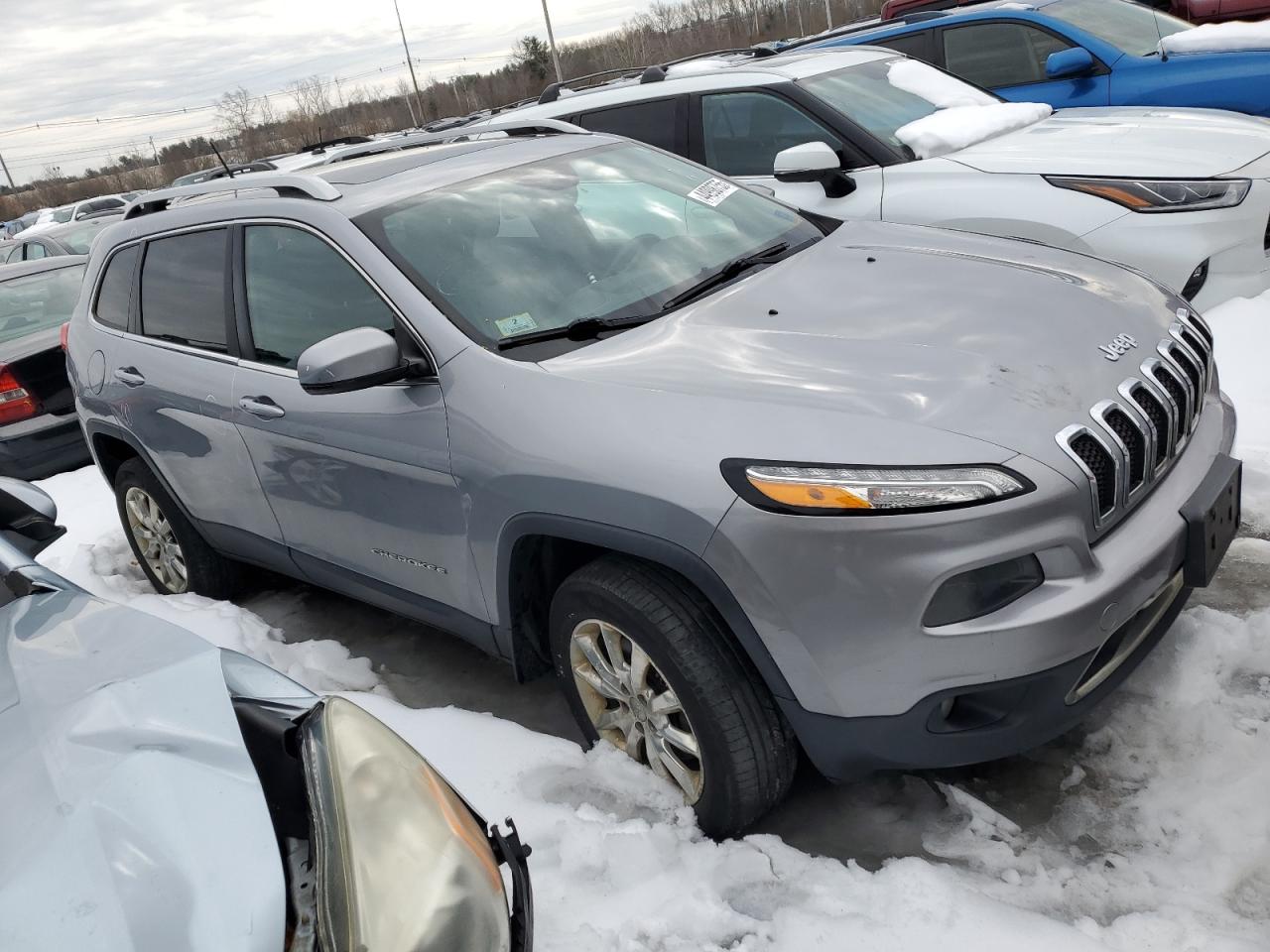 2014 Jeep Grand Cherokee VIN 1C4PJMDS2EW183761 Copart auction photo, side damage thumbnail 4