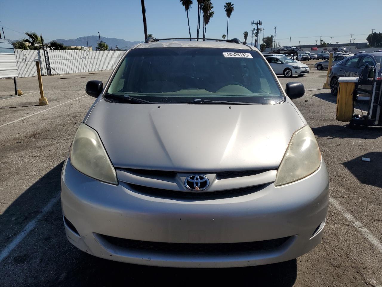 2008 Toyota Sienna VIN 5TDZK23C38S111959 Copart auction photo, rear end / minor dent/scratches damage thumbnail 5