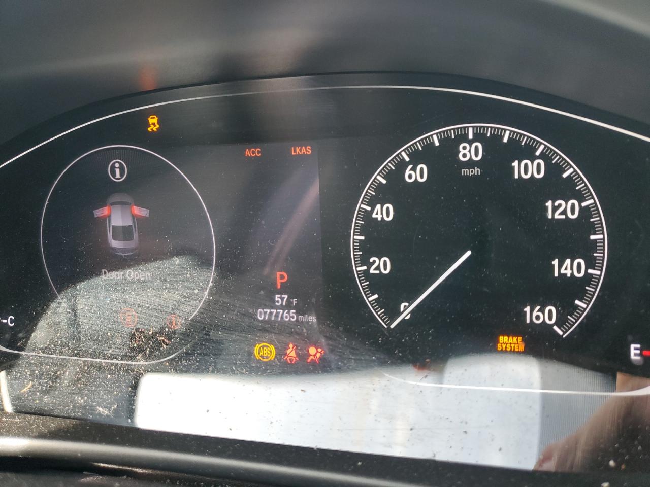2019 Honda Accord VIN 1HGCV1F32KA100119 Copart auction photo, front end damage thumbnail 9