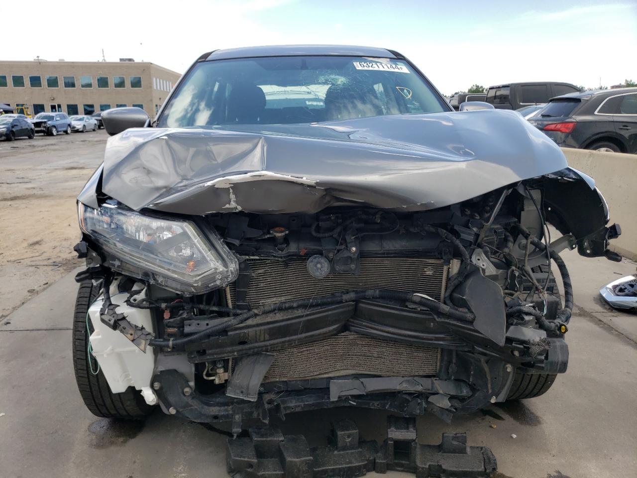 2016 Nissan Rogue VIN JN8AT2MV4GW151447 Copart auction photo, front end / hail damage thumbnail 5