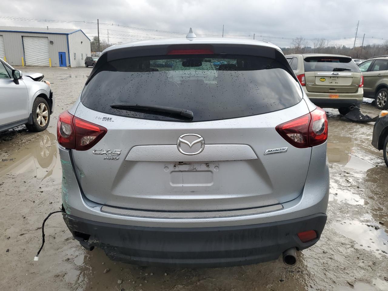 2016 Mazda CX-5 VIN JM3KE4DY6G0643035 Copart auction photo, rear end / front end damage thumbnail 6