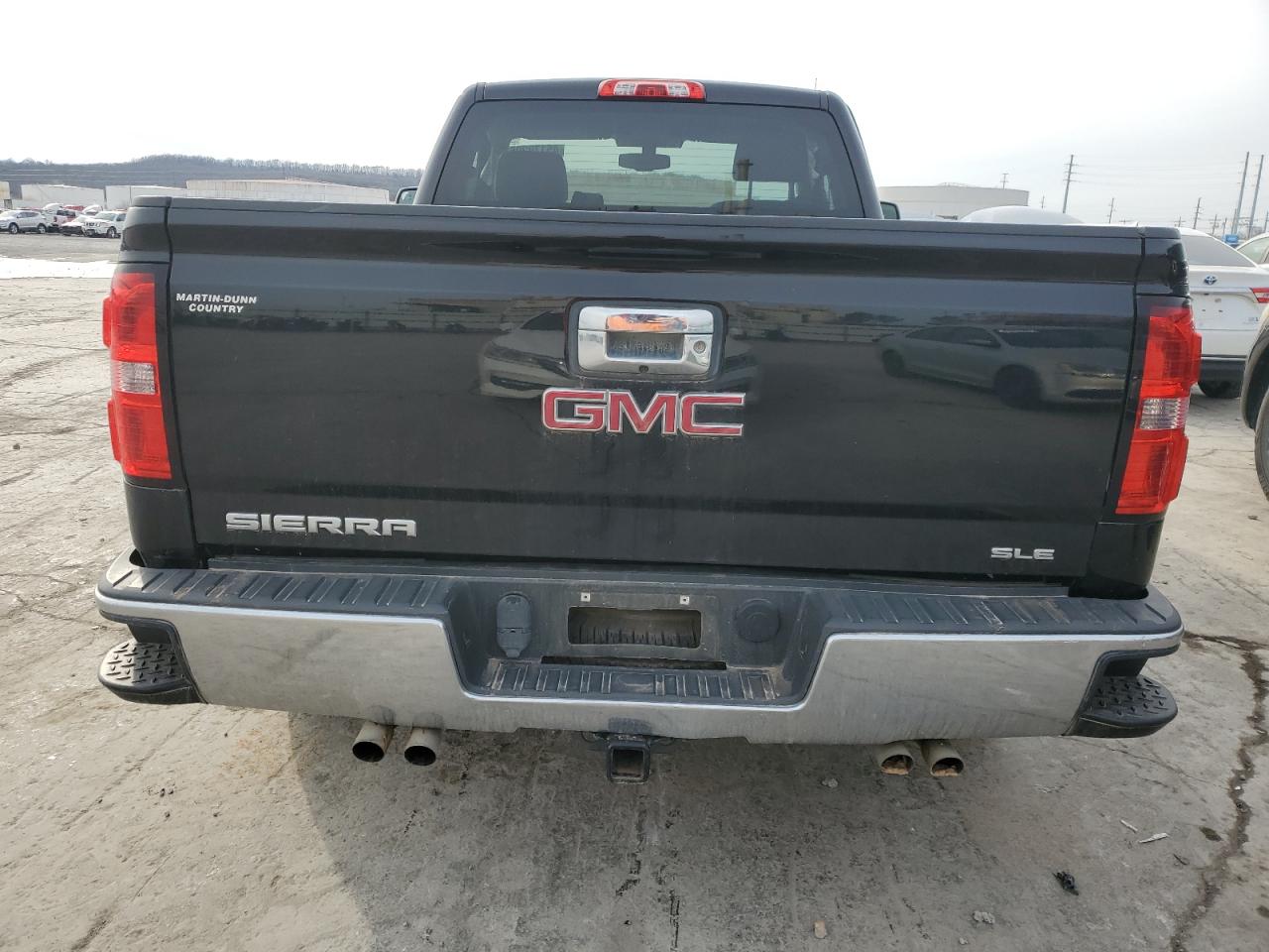 2014 GMC Sierra VIN 1GTN1UEC0EZ337803 Copart auction photo, side damage thumbnail 6