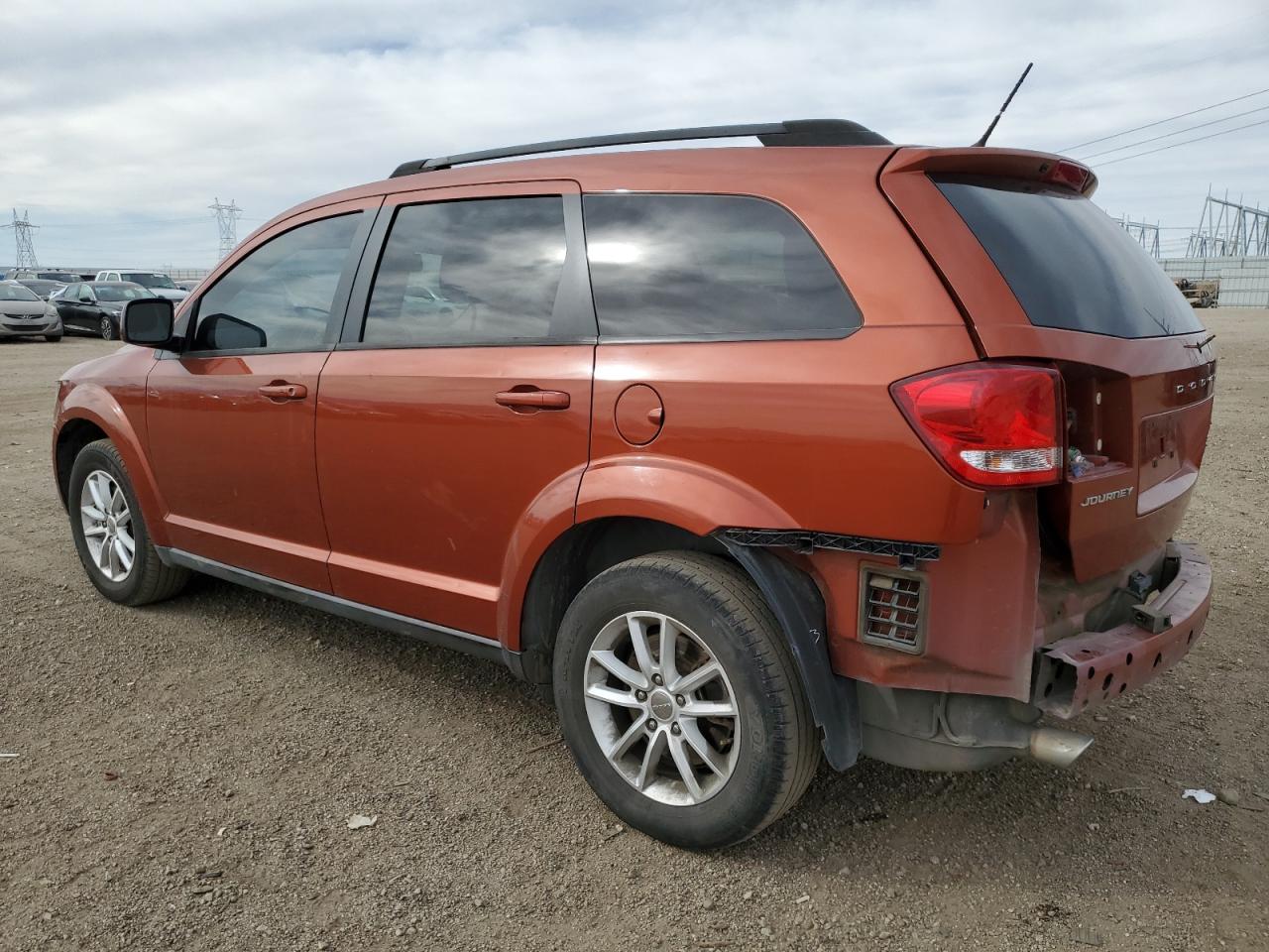 2013 Dodge Journey VIN 3C4PDCBG9DT710666 Copart auction photo, rear end damage thumbnail 2