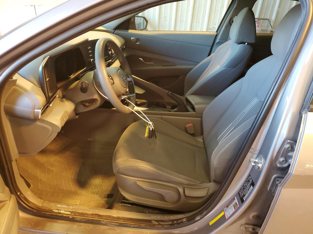 2022 Hyundai Elantra VIN KMHLM4AG3NU330330 Copart auction photo, front end / hail damage thumbnail 7