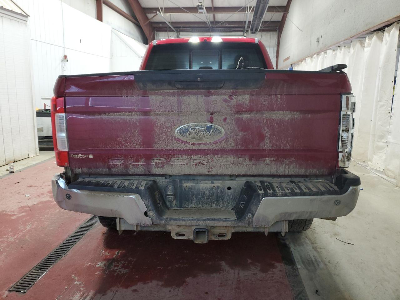 2017 Ford F250 VIN 1FT7W2BT8HEB26525 Copart auction photo, front end / side damage thumbnail 6