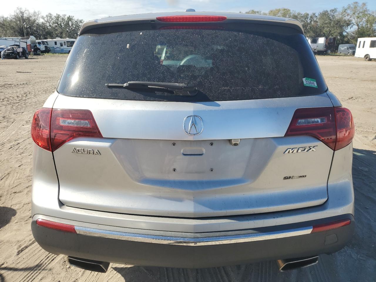 2010 Acura MDX VIN 2HNYD2H66AH501932 Copart auction photo, burn - engine / minor dent/scratches damage thumbnail 6