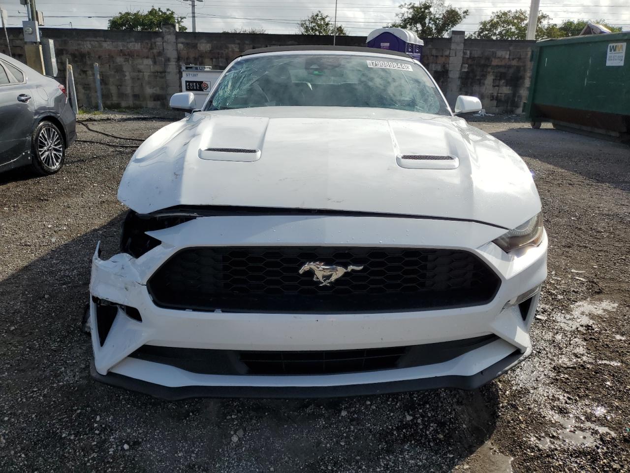 2021 Ford Mustang VIN 1FATP8UH9M5105898 Copart auction photo, all over damage thumbnail 5