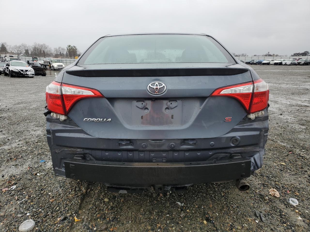 2016 Toyota Corolla VIN 5YFBURHE3GP501434 Copart auction photo, rear end damage thumbnail 6