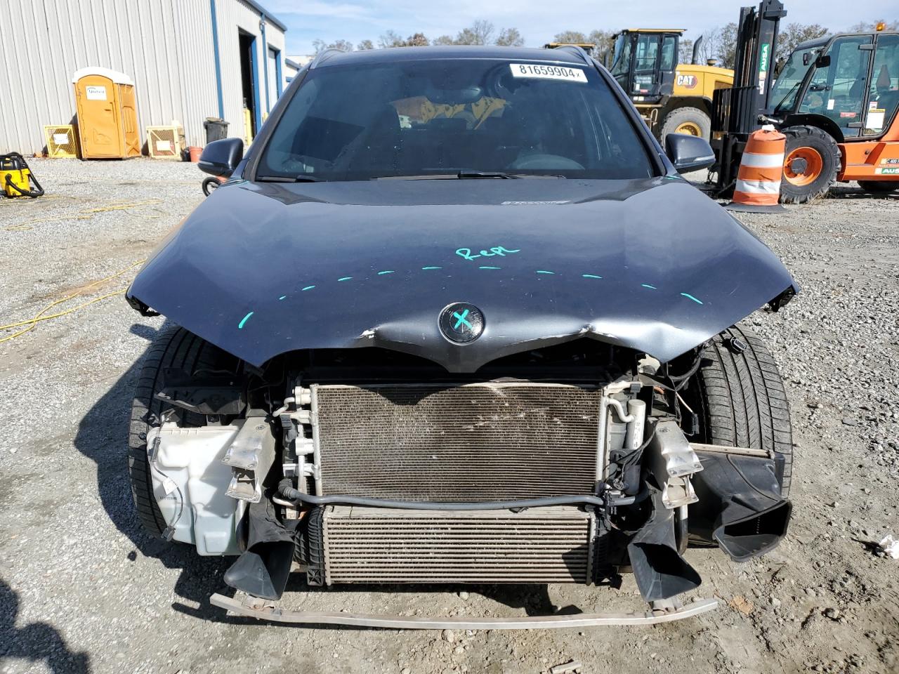 2016 BMW X1 VIN WBXHT3C38G5E49849 Copart auction photo, front end damage thumbnail 5