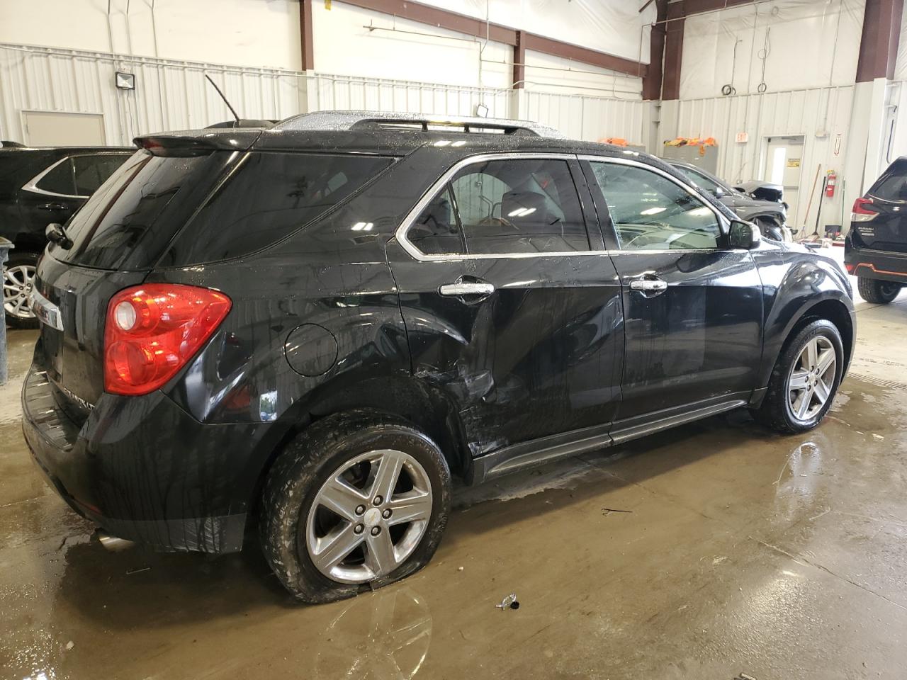 2015 Chevrolet Equinox VIN 2GNFLHE39F6438395 Copart auction photo, side damage thumbnail 3