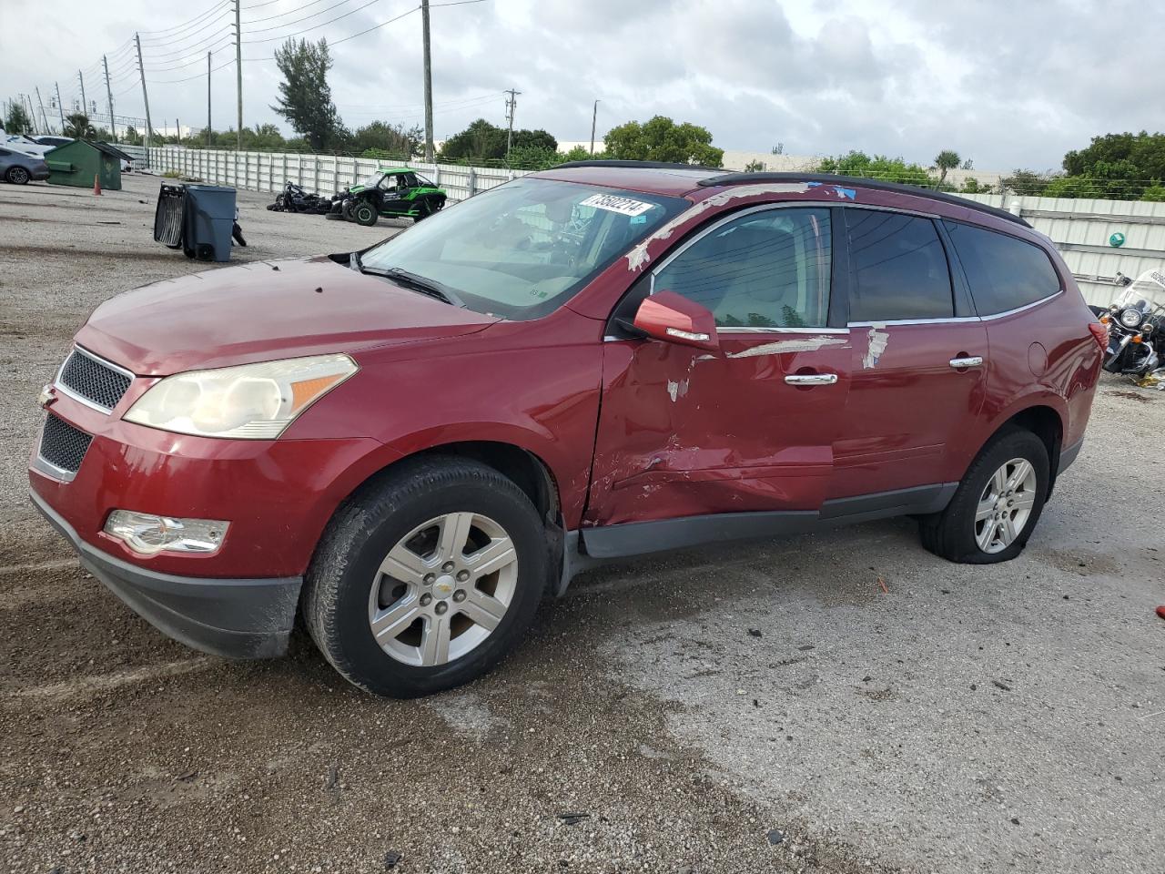 2011 Chevrolet Traverse VIN 1GNKRGED1BJ190348