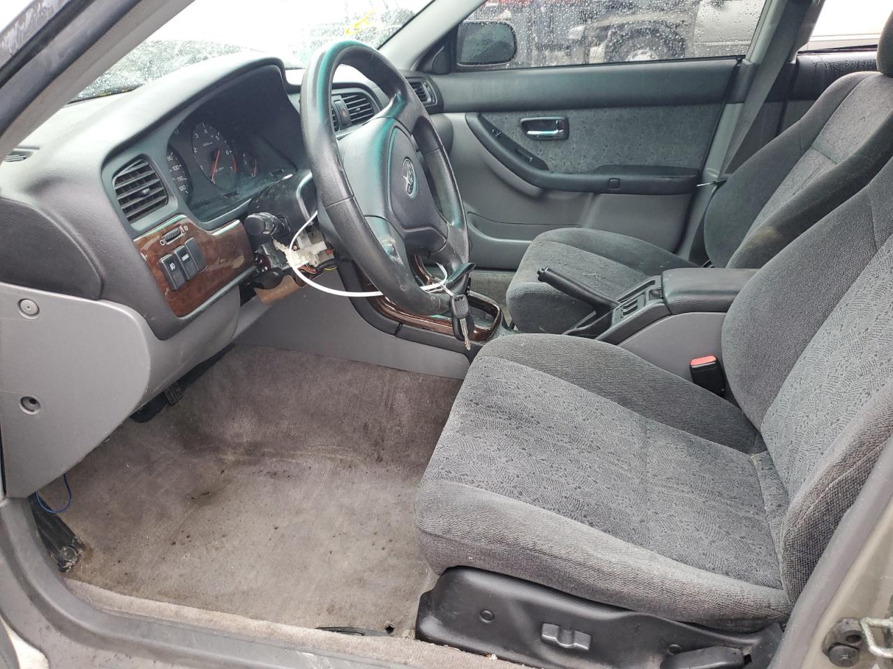 2001 Subaru Legacy VIN 4S3BE645016202306 Copart auction photo, side / front end damage thumbnail 7